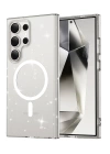 BFS  Samsung Galaxy S23 Ultra Kılıf Glow Magsafe Kapak - Şeffaf