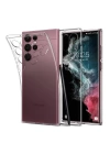 BFS  Samsung Galaxy S23 Ultra Kılıf Lüx Şeffaf Silikon