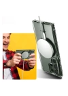 BFS  Samsung Galaxy S23 Ultra Kılıf Magneticsafe Şeffaf Silikon - Şeffaf