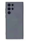 BFS  Samsung Galaxy S23 Ultra Kılıf Nano içi Kadife Silikon - Gri