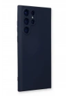 BFS  Samsung Galaxy S23 Ultra Kılıf Nano içi Kadife Silikon - Lacivert