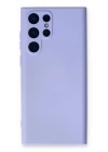 BFS  Samsung Galaxy S23 Ultra Kılıf Nano içi Kadife Silikon - Lila