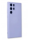 BFS  Samsung Galaxy S23 Ultra Kılıf Nano içi Kadife Silikon - Lila