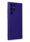 BFS  Samsung Galaxy S23 Ultra Kılıf Nano içi Kadife Silikon - Mor