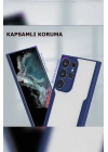 BFS Samsung Galaxy S23 Ultra Kılıf Platin Silikon - Kırmızı