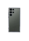 BFS  Samsung Galaxy S23 Ultra Kılıf Razer Lensli Silikon - Açık Mavi