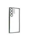 BFS  Samsung Galaxy S23 Ultra Kılıf Razer Lensli Silikon - Yeşil