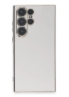 BFS  Samsung Galaxy S23 Ultra Kılıf Volet Silikon - Beyaz