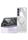 BFS  Samsung Galaxy S24 Crystal Magsafe Kapak - Şeffaf