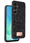 BFS  Samsung Galaxy S24 FE Bright Simli Kapak - Siyah