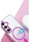 BFS Samsung Galaxy S24 FE Glossy Magsafe Kapak - Çöl Titanyum