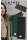 BFS  Samsung Galaxy S24 FE Kılıf Kelvin Kartvizitli Silikon - Siyah