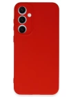 BFS  Samsung Galaxy S24 FE Kılıf Nano içi Kadife Silikon - Kırmızı