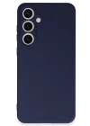 BFS  Samsung Galaxy S24 FE Kılıf Nano içi Kadife Silikon - Lacivert