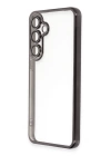 BFS  Samsung Galaxy S24 FE Kılıf Razer Lensli Silikon - Siyah