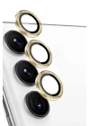BFS  Samsung Galaxy S24 FE Raze Metal Kamera Lens - Sarı