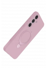 BFS  Samsung Galaxy S24 FE Regal Magsafe Standlı Kapak - Açık Pembe