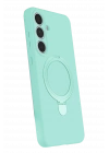 BFS  Samsung Galaxy S24 FE Regal Magsafe Standlı Kapak - Su Yeşili