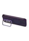BFS  Samsung Galaxy S24 Flet Lens Magsafe Kapak - Derin Mor