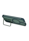 BFS  Samsung Galaxy S24 Flet Lens Magsafe Kapak - Koyu Yeşil