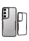 BFS  Samsung Galaxy S24 Kılıf Boyi Silikon Kapak - Siyah