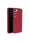 BFS  Samsung Galaxy S24 Kılıf First Silikon - Kırmızı