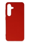 BFS  Samsung Galaxy S24 Kılıf First Silikon - Kırmızı