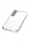 BFS Samsung Galaxy S24 Kılıf Lensli Silikon - Gümüş