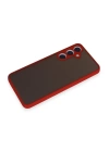 BFS  Samsung Galaxy S24 Kılıf Montreal Silikon Kapak - Kırmızı