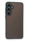 BFS  Samsung Galaxy S24 Kılıf Montreal Silikon Kapak - Yeşil
