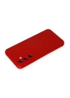 BFS  Samsung Galaxy S24 Kılıf Nano içi Kadife Silikon - Kırmızı