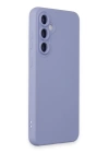 BFS  Samsung Galaxy S24 Kılıf Nano içi Kadife Silikon - Lila