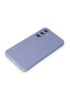 BFS  Samsung Galaxy S24 Kılıf Nano içi Kadife Silikon - Lila
