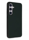 BFS  Samsung Galaxy S24 Kılıf Taft Kapak - Koyu Yeşil