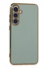 BFS Samsung Galaxy S24 Kılıf Volet Silikon - Açık Yeşil
