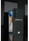 BFS  Samsung Galaxy S24 Plus Kelvin Kartvizitli Silikon - Koyu Yeşil