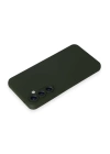 BFS  Samsung Galaxy S24 Plus Kılıf Nano içi Kadife Silikon - Koyu Yeşil