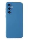 BFS  Samsung Galaxy S24 Plus Kılıf Nano içi Kadife Silikon - Mavi