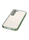 BFS  Samsung Galaxy S24 Plus Kılıf Razer Lensli Silikon - Yeşil