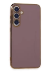 BFS  Samsung Galaxy S24 Plus Kılıf Volet Silikon - Mor