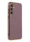 BFS Samsung Galaxy S24 Plus Kılıf Volet Silikon - Mor