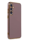 BFS  Samsung Galaxy S24 Plus Kılıf Volet Silikon - Mor