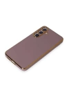 BFS  Samsung Galaxy S24 Plus Kılıf Volet Silikon - Mor
