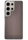 BFS  Samsung Galaxy S24 Ultra Besa Magsafe Kapak - Natural Grey