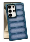 BFS  Samsung Galaxy S24 Ultra Kılıf Airmax Silikon Kapak - Lacivert