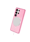 BFS  Samsung Galaxy S24 Ultra Kılıf Glow Magsafe Kapak - Pembe