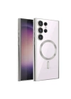 BFS  Samsung Galaxy S24 Ultra Kılıf Kross Magneticsafe Kapak - Titan Gri