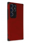 BFS  Samsung Galaxy S24 Ultra Kılıf Loop Deri Silikon - Kırmızı