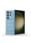 BFS  Samsung Galaxy S24 Ultra Kılıf Optimum Silikon - Sky Blue