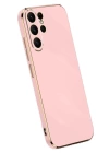 BFS  Samsung Galaxy S24 Ultra Kılıf Volet Silikon - Pembe